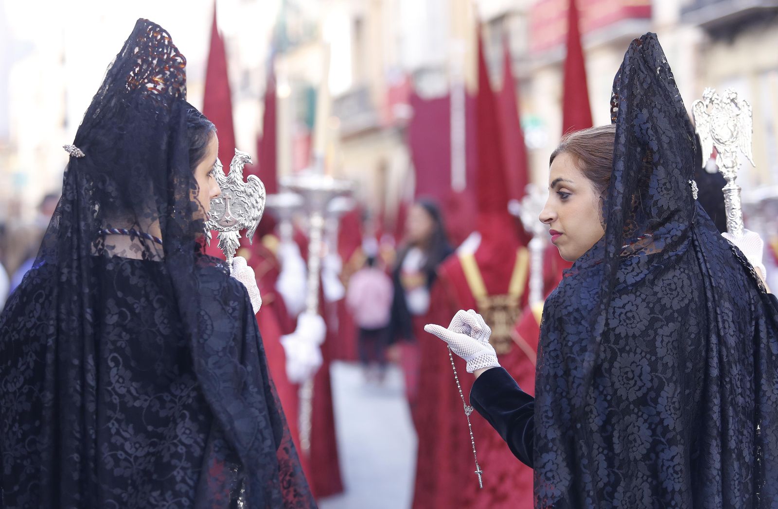 Las fotos del Prendimiento en este Domingo de Ramos en Málaga