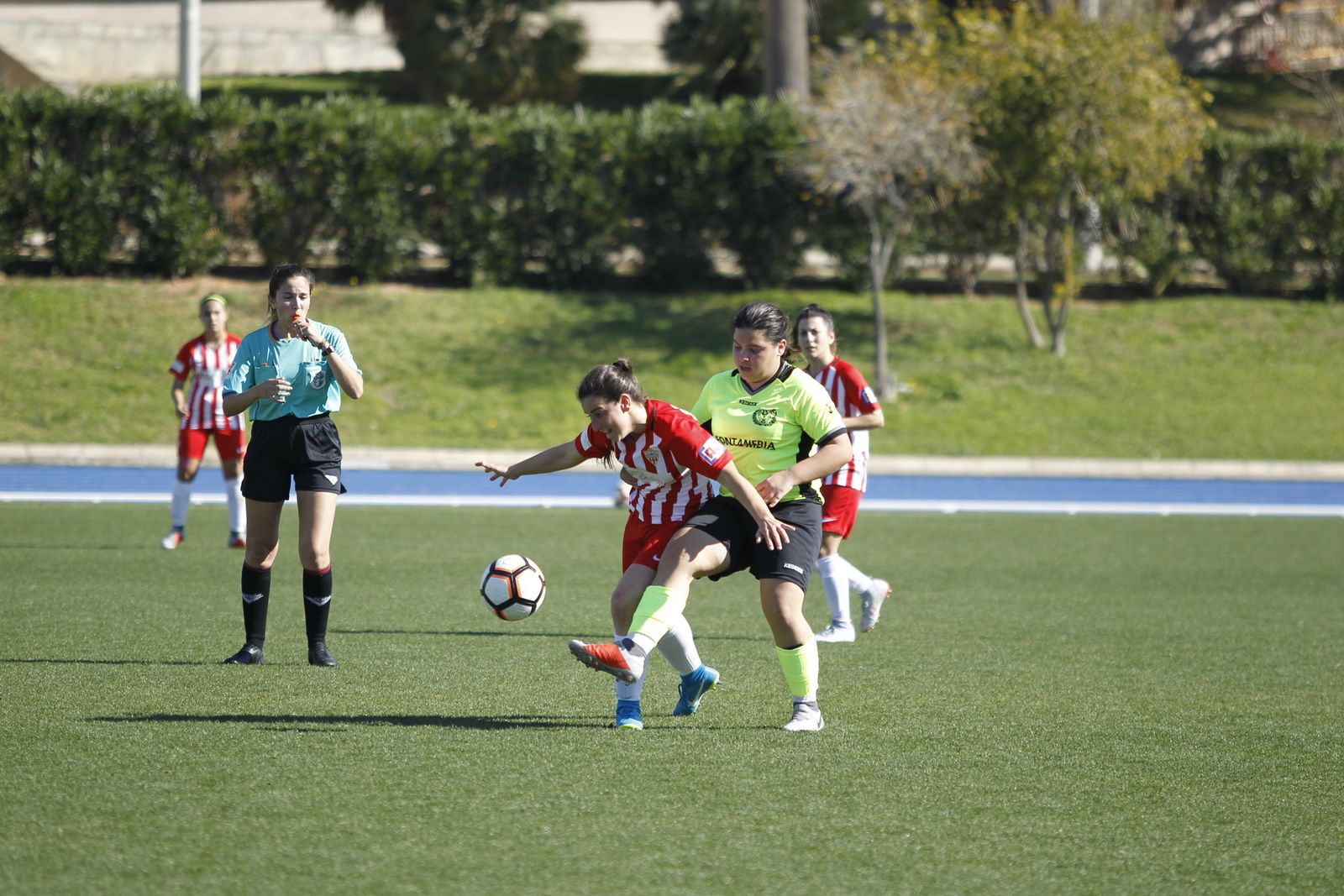 Imagen de un partido del pasado curso en Segunda Andaluza Femenina senior.