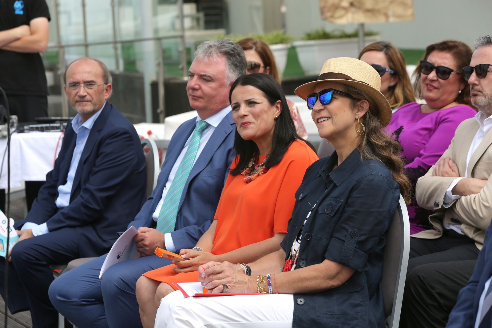 La Infanta Doña Elena asiste a varios talleres de prevención de la fundación Mapfre, en imágenes