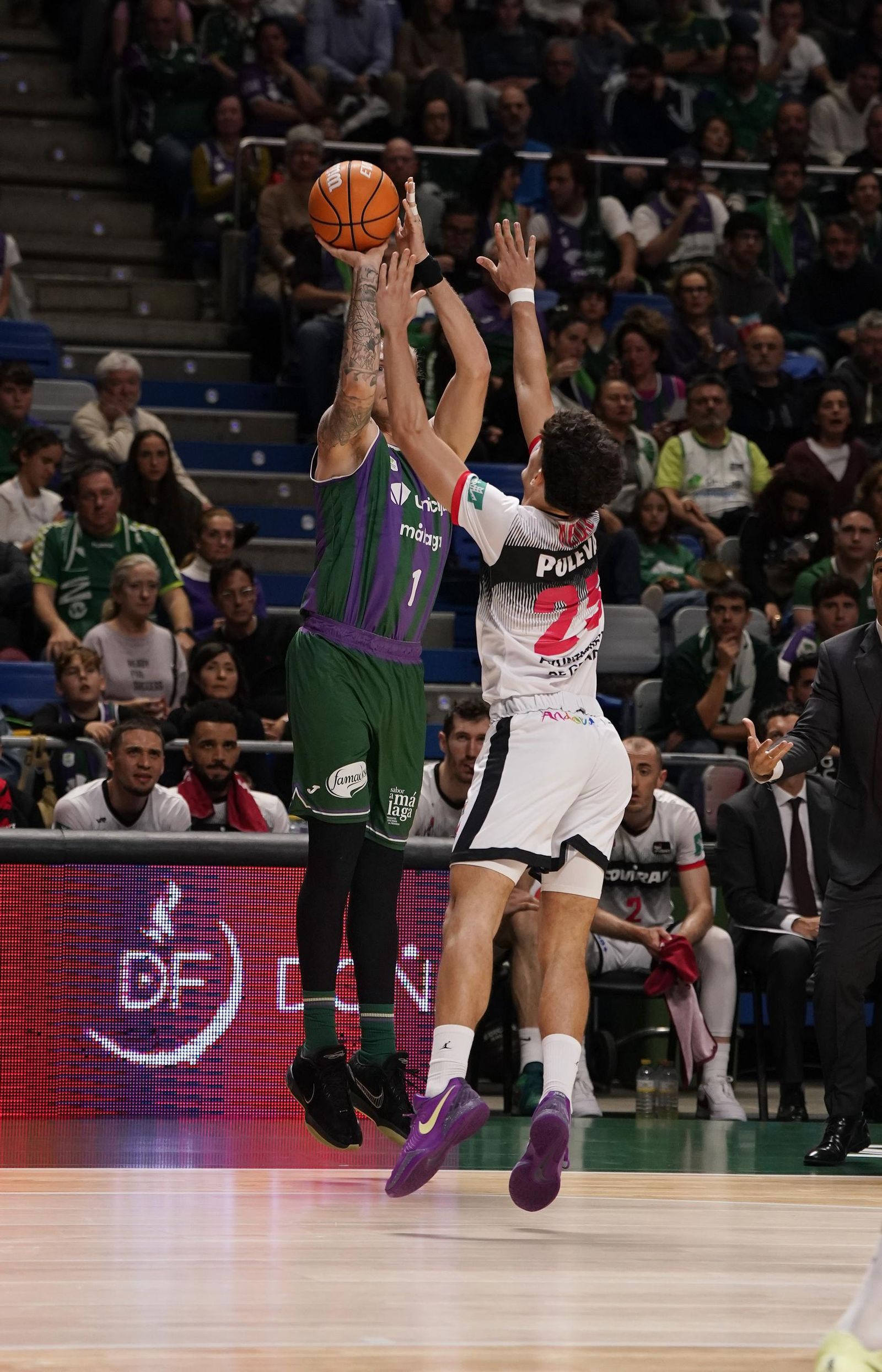 Las imágenes del Unicaja-Covirán Granada