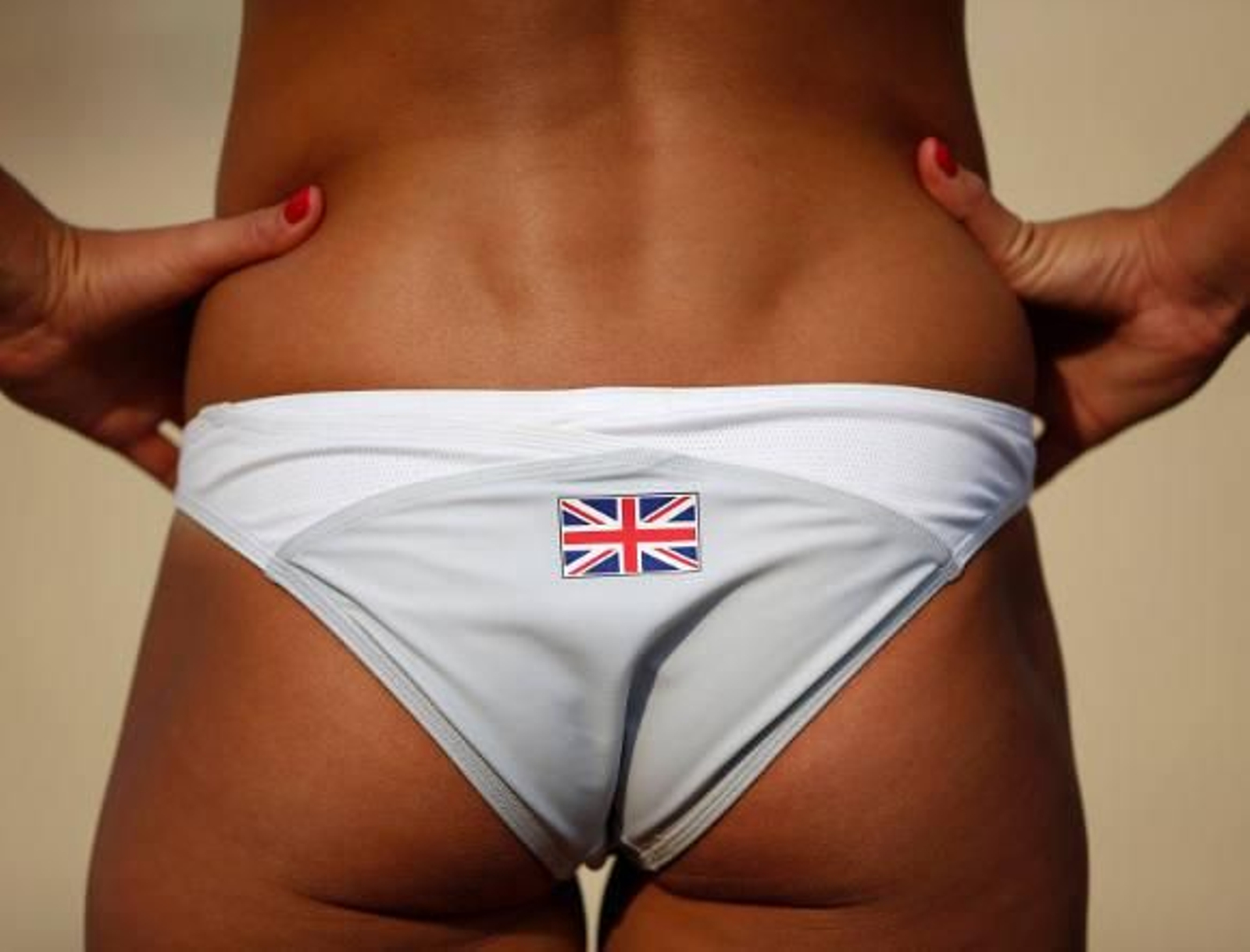 Las 'beach-girls', una de las máximas atracciones fotográficas de los Juegos