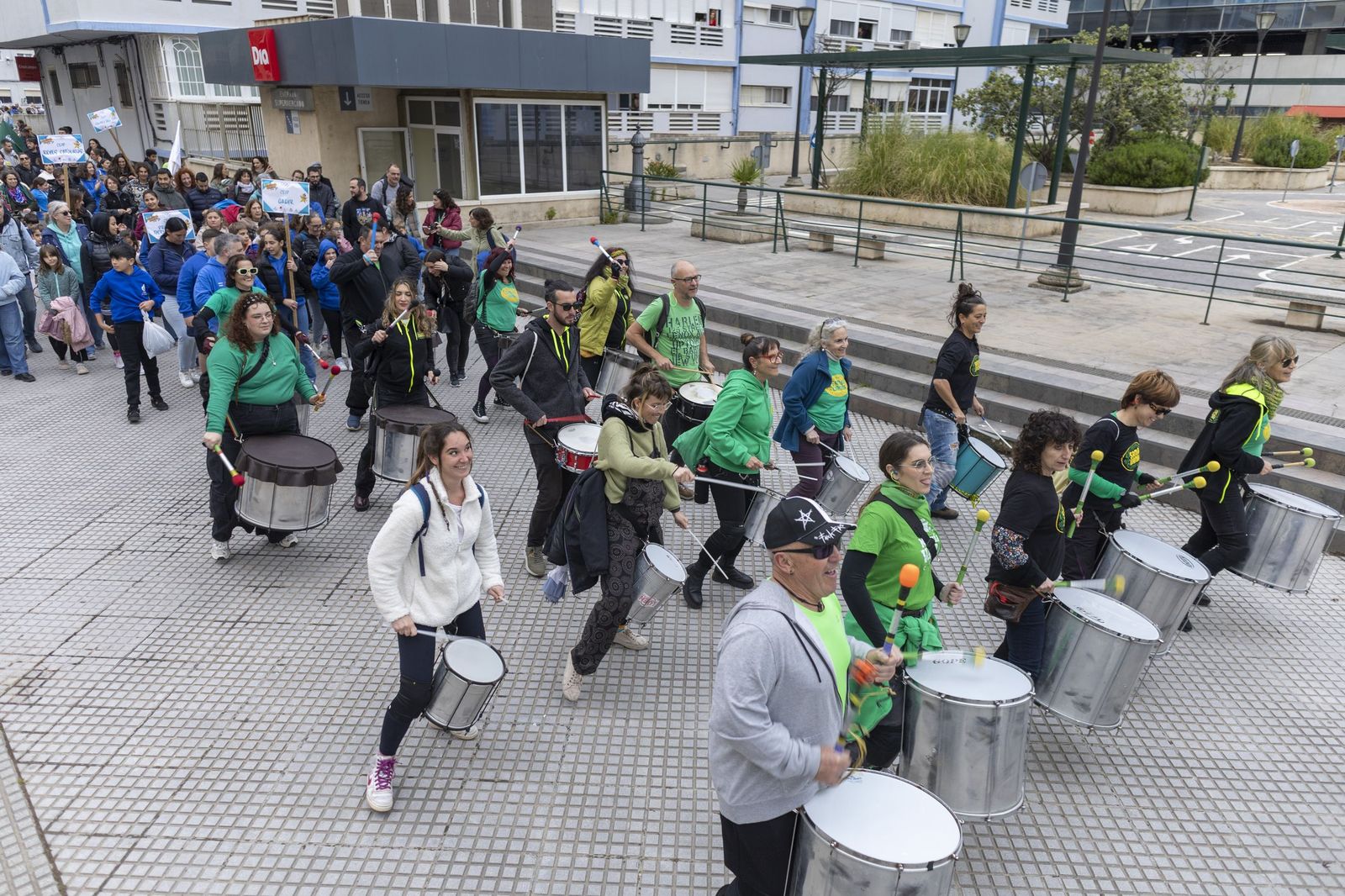 Las imágenes de la inauguración de VI Olimpiadas Escolares de la Escuela Pública de Cádiz