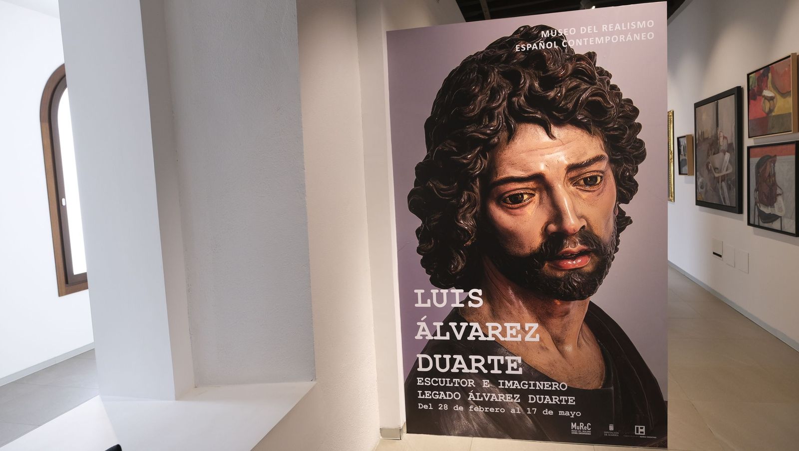 Las fotos de la exposición del escultor e imaginero Luis Álvarez Duarte en el MUREC