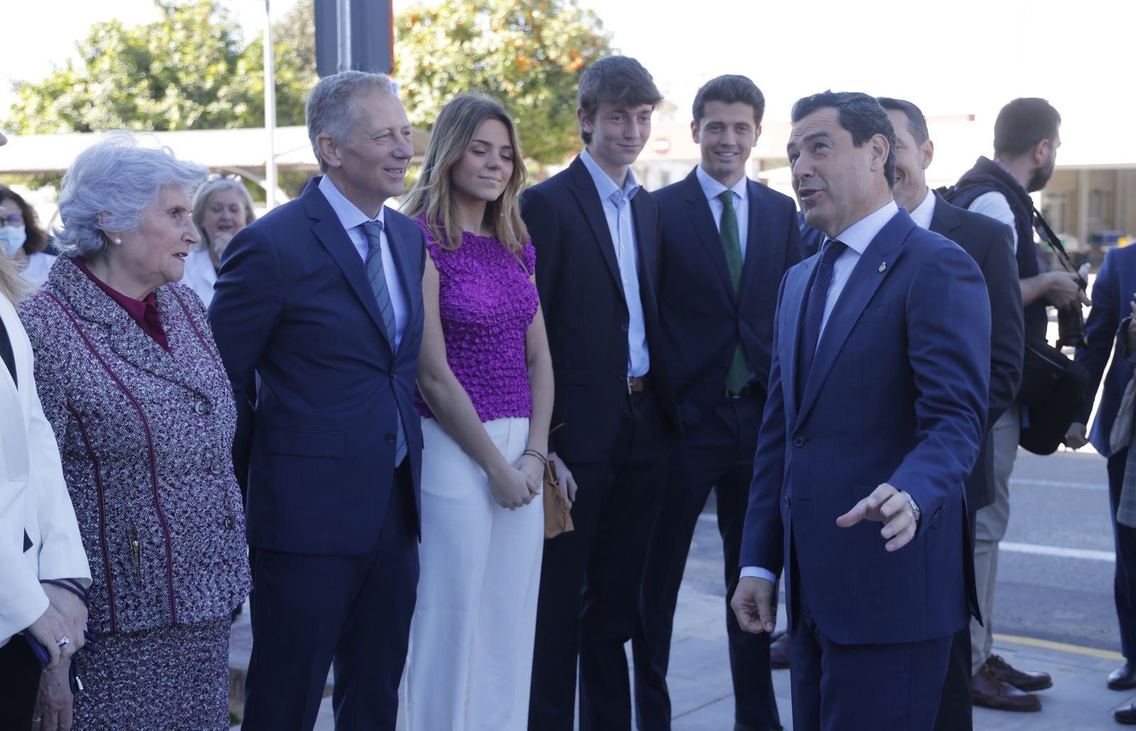 La inauguración del Hospital Doctor Muñoz Cariñanos, en imágenes