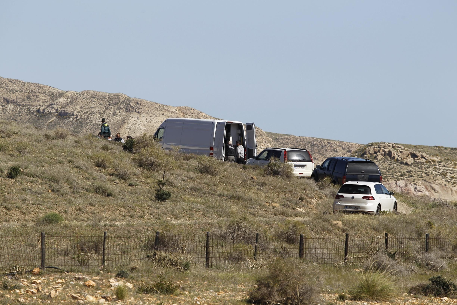 Registro en la finca donde ocultaron el cuerpo de Gabriel