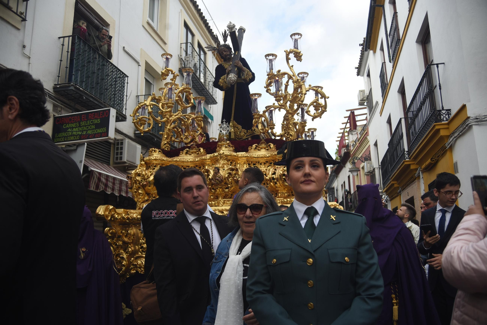 Las imágenes de la hermandad del Calvario el Miércoles Santo en Córdoba