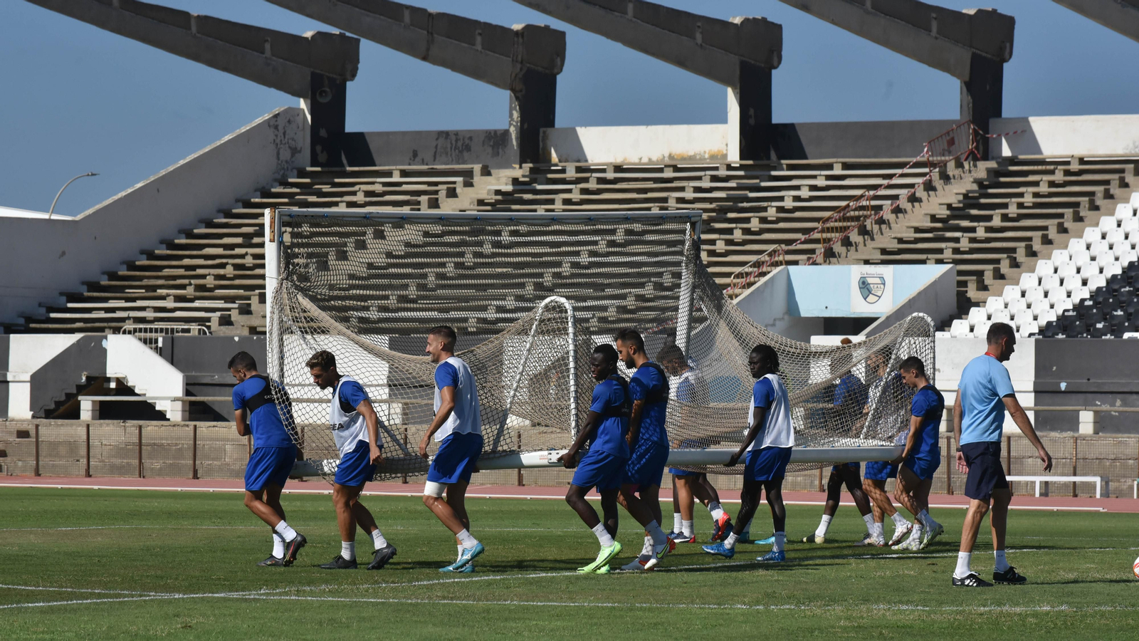 Las fotos del entranamiento de La Balona