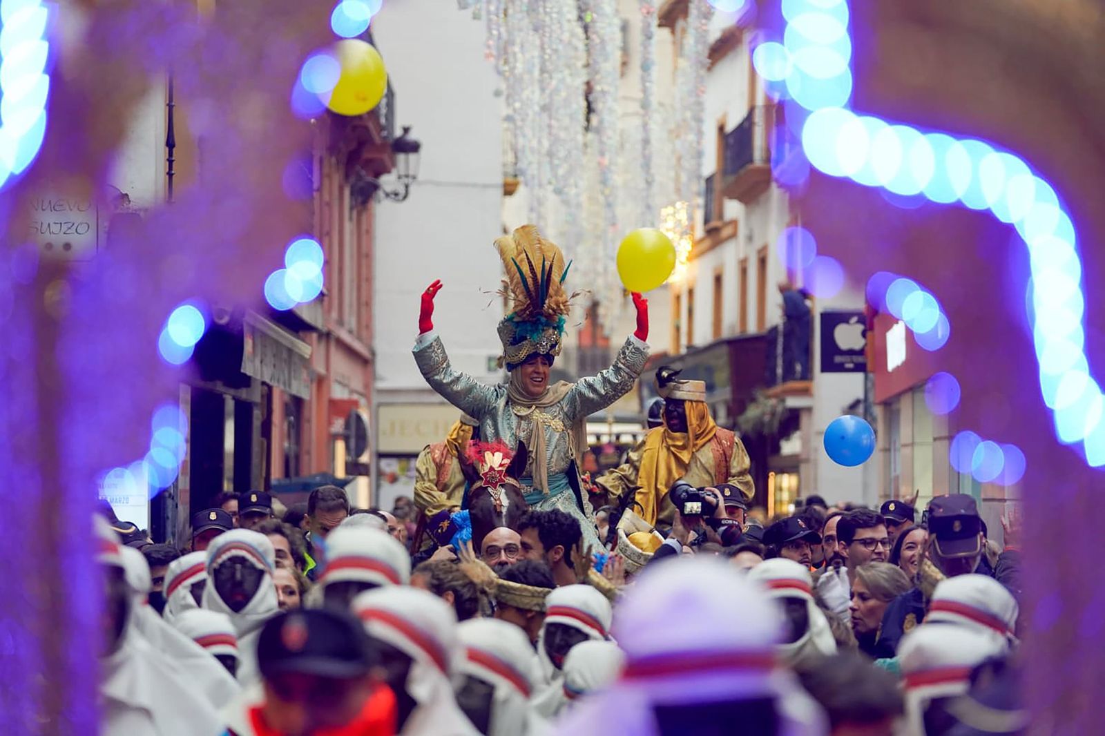 Las fotos del Heraldo Real en Sevilla