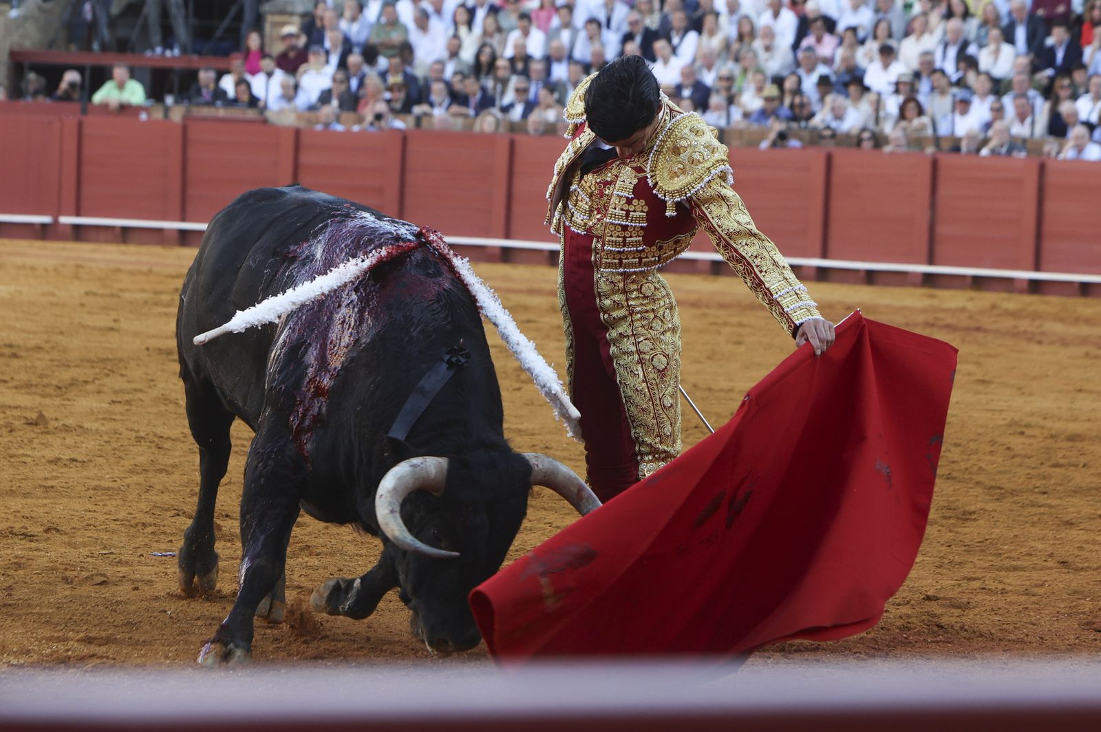 Corrida de toros de Morante de la Puebla, José María Manzanares y Pablo Aguado