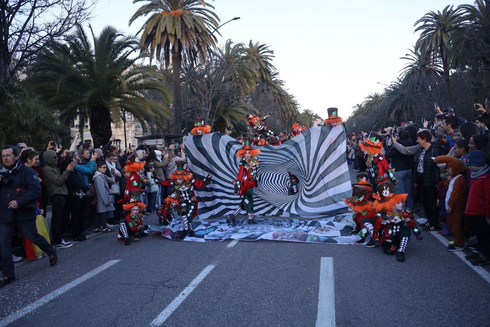 El Gran Desfile del Carnaval de Málaga, en imágenes
