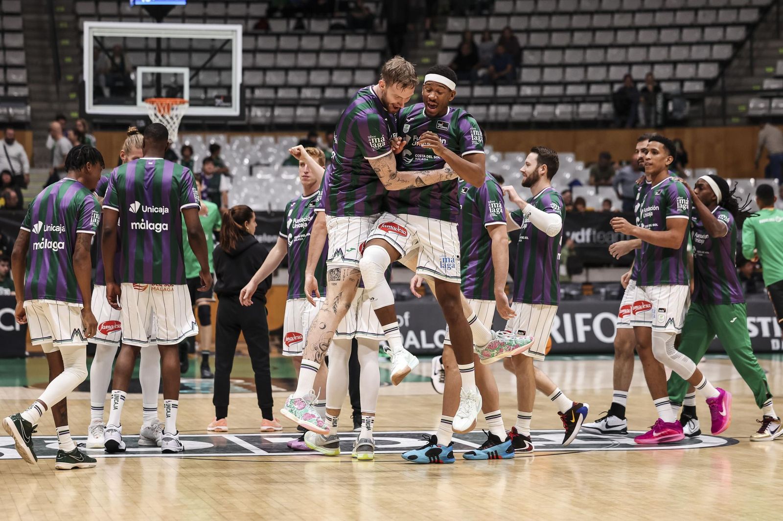 El Joventut-Unicaja, en fotos
