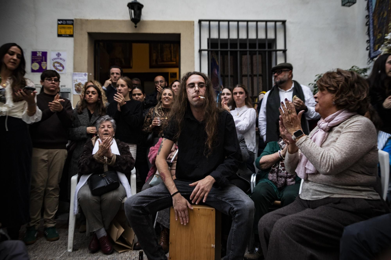 Imágenes del gran ambiente del 2º fin de semana de zambombas en Jerez