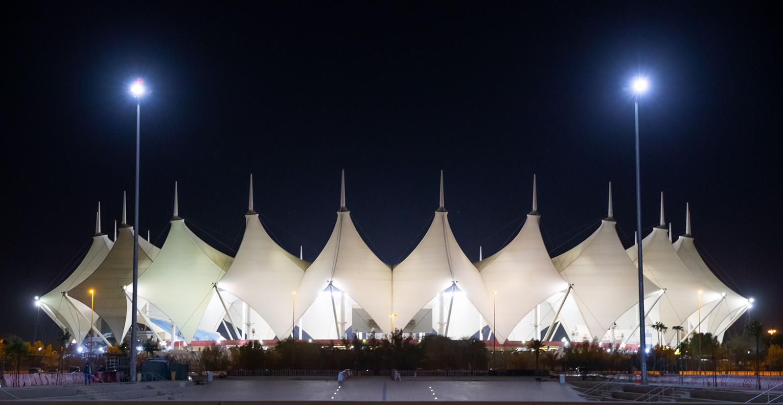 Imagen del estadio King Fahd de Riad.