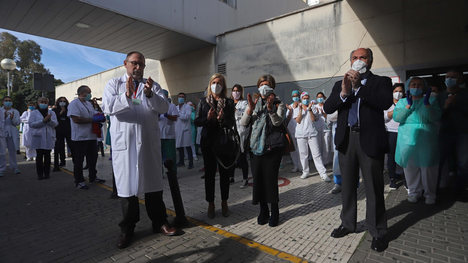 Homenaje a la primera sanitaria victima del COVID-19 en la provincia de Cádiz