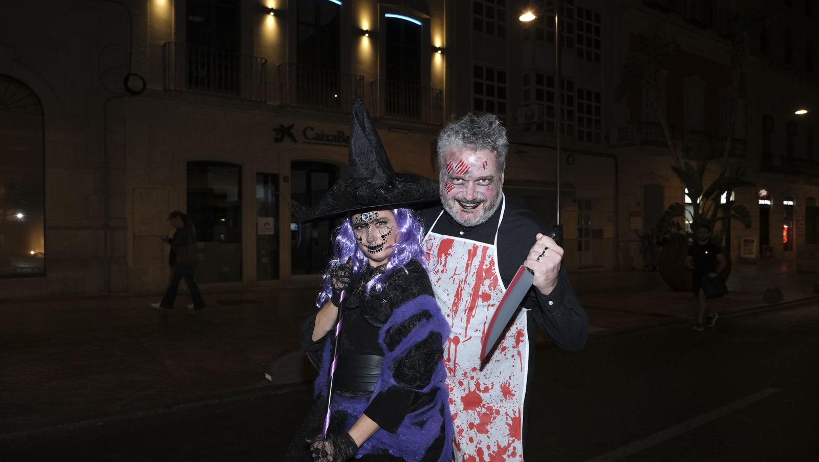 Imágenes de la Noche en Negro de Almería