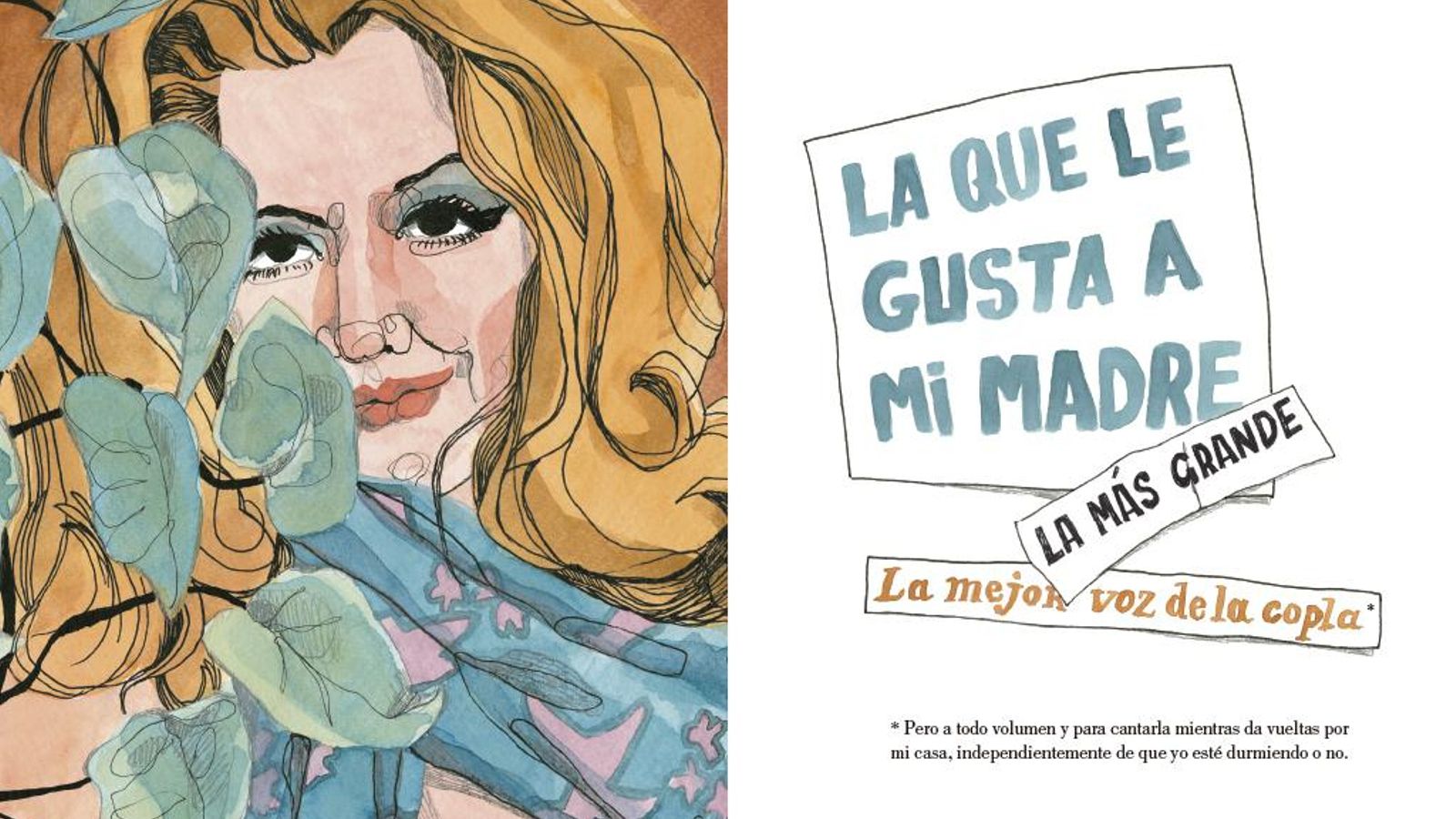 Rocío Jurado vista por Ilu Ros.