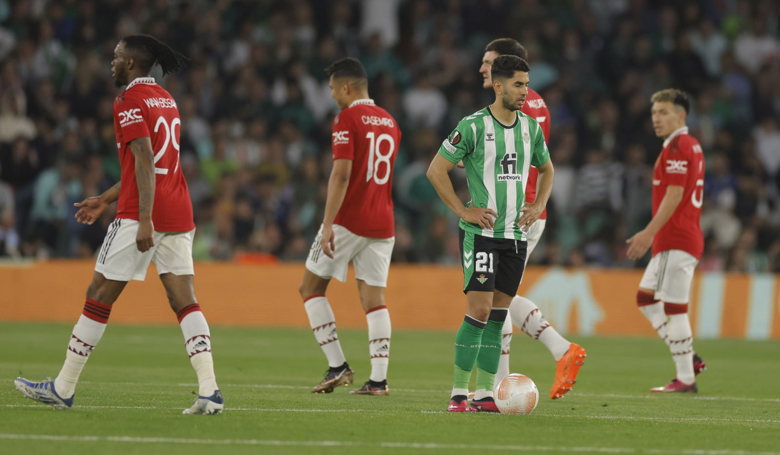 Las imágenes del Betis-Manchester