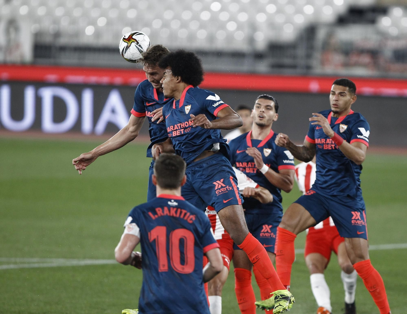 Fotogalería U.D. Almeria-Sevilla F.C. Copa del Rey Fútbol.