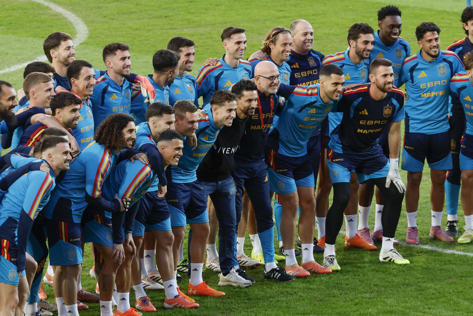 Las fotos de la selección española en Sevilla