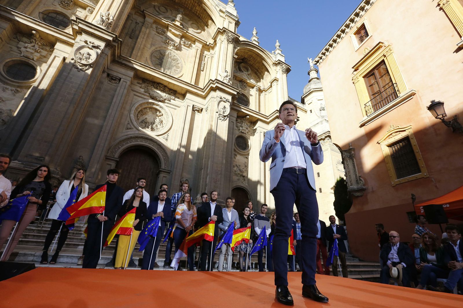 Imágenes del acto de Inés Arrimadas en Granada