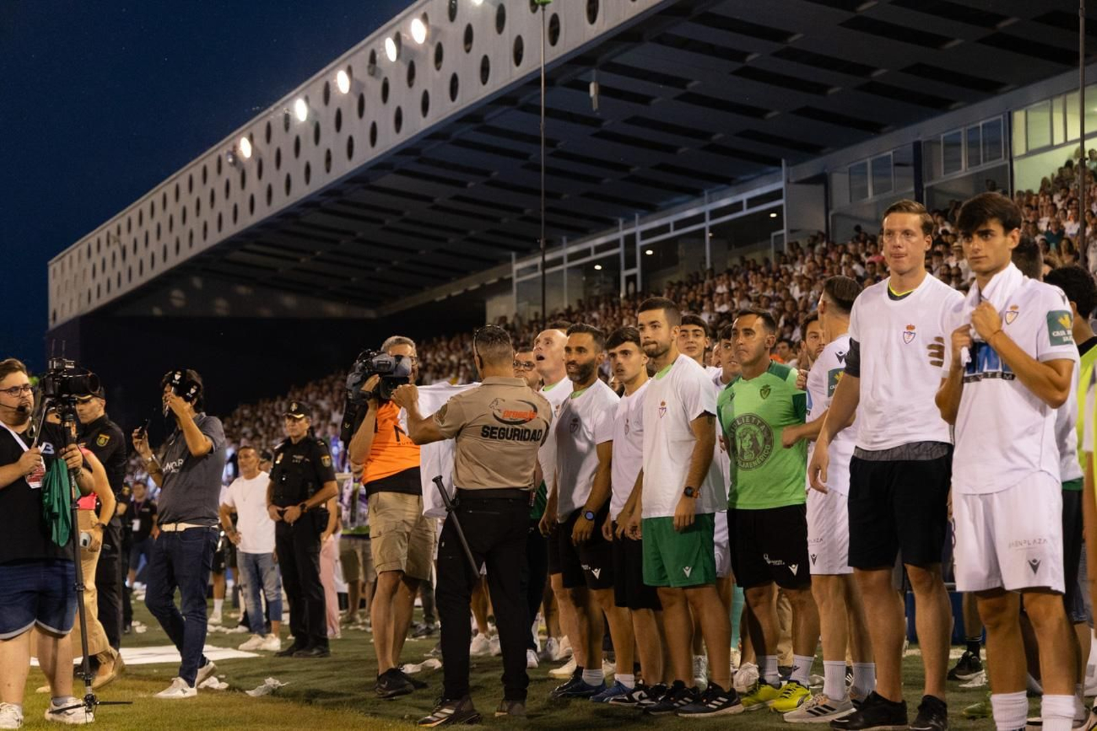 La celebración del Real Jaén.