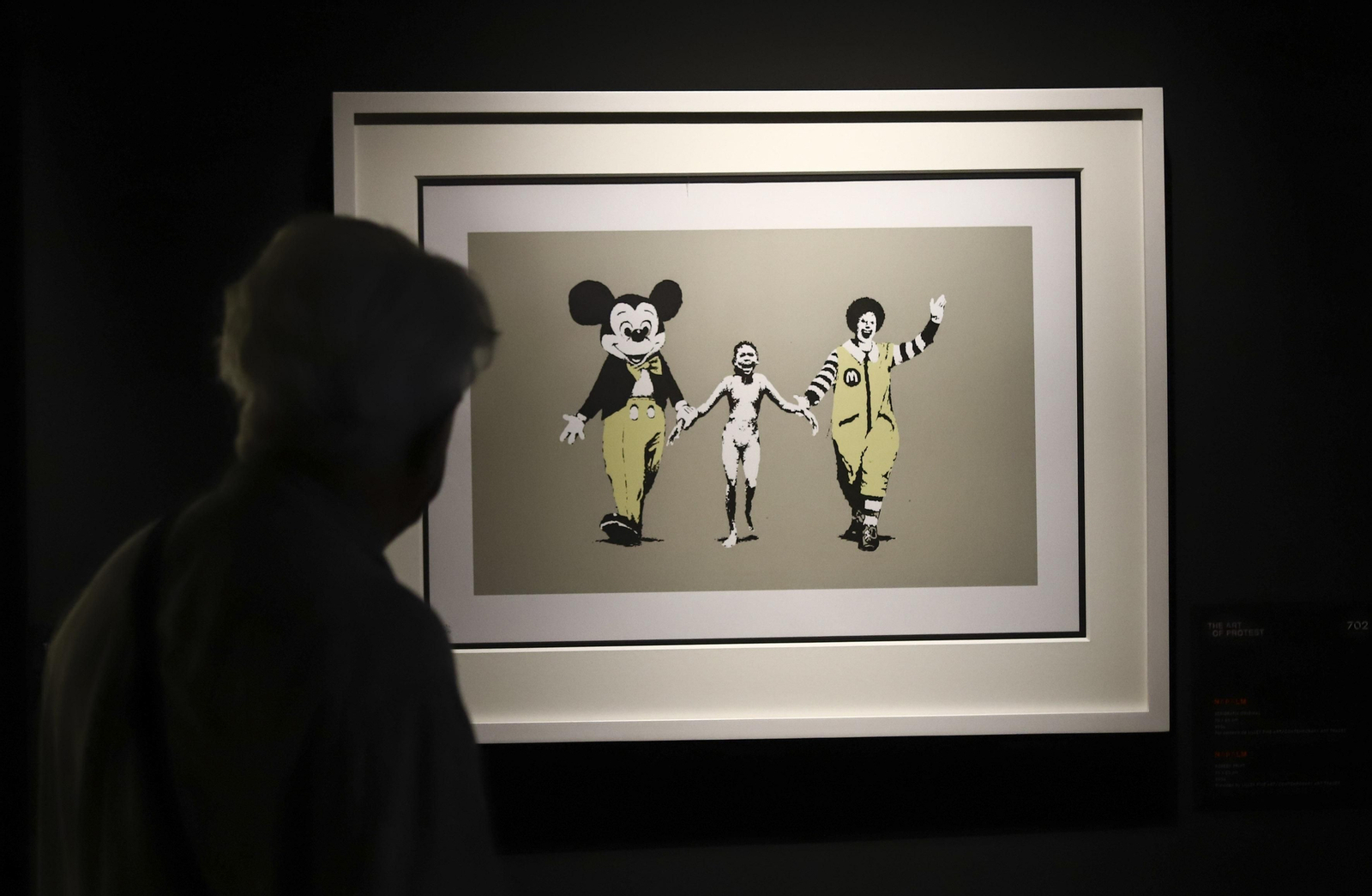 Las fotos de la exposición 'Banksy. The art of protest' en La Térmica, en Málaga