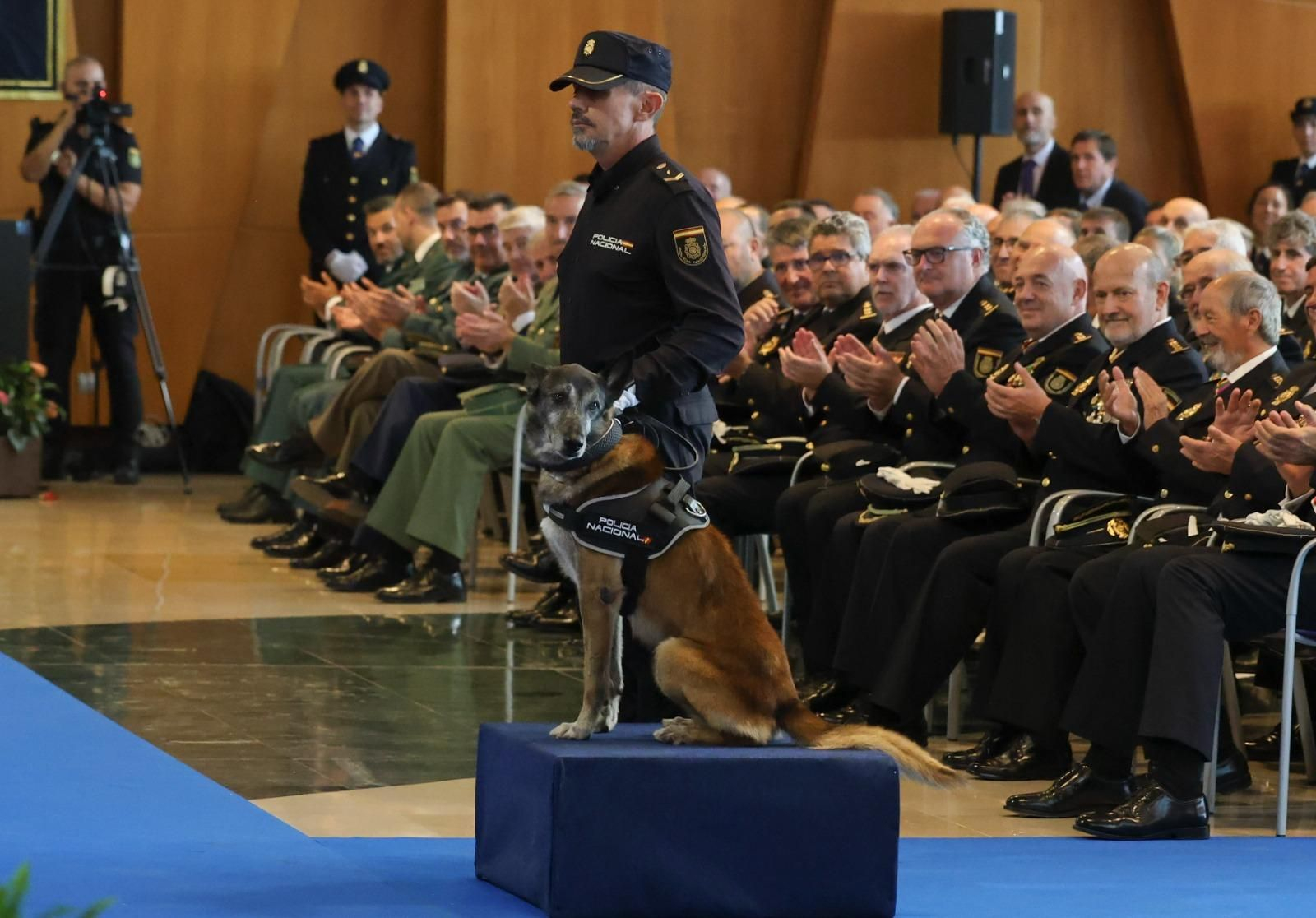 Málaga celebra el 201 aniversario de la Policía Nacional con casi 4.000 agentes, en imágenes
