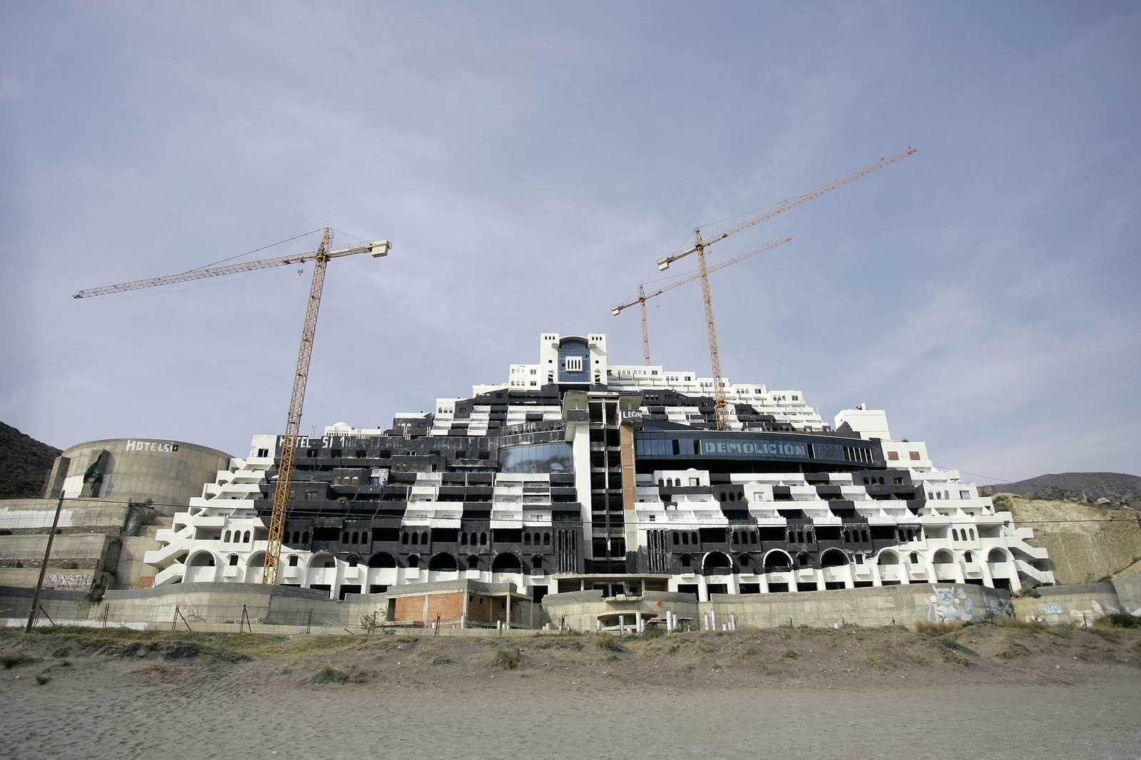 El hotel Algarrobico.