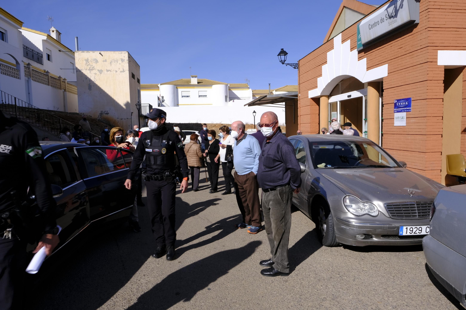 Fotogalería vacunación COVID-19 en Sorbas y Tabernas. Almería
