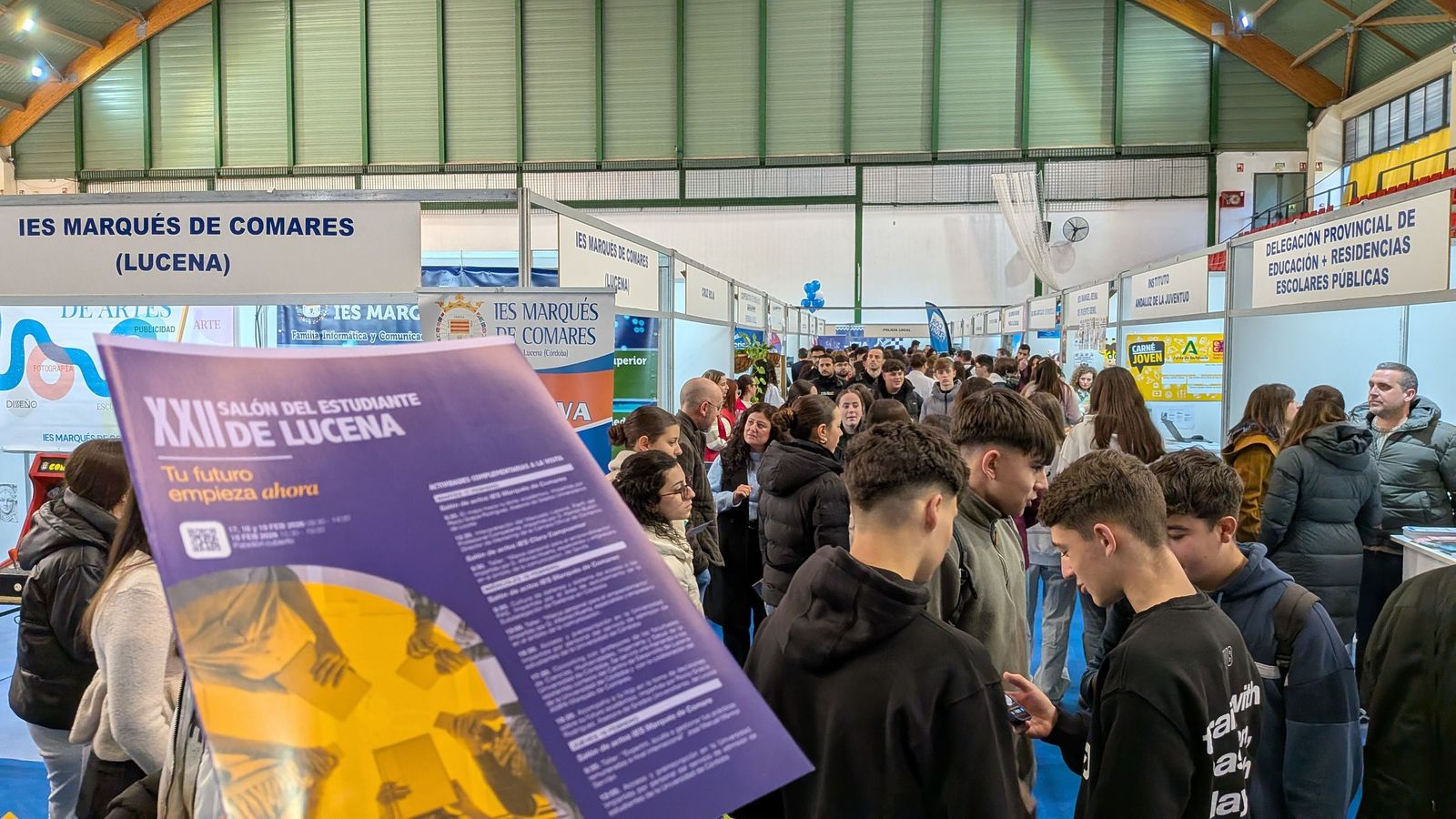 El Salón del Estudiante de Lucena, en imágenes