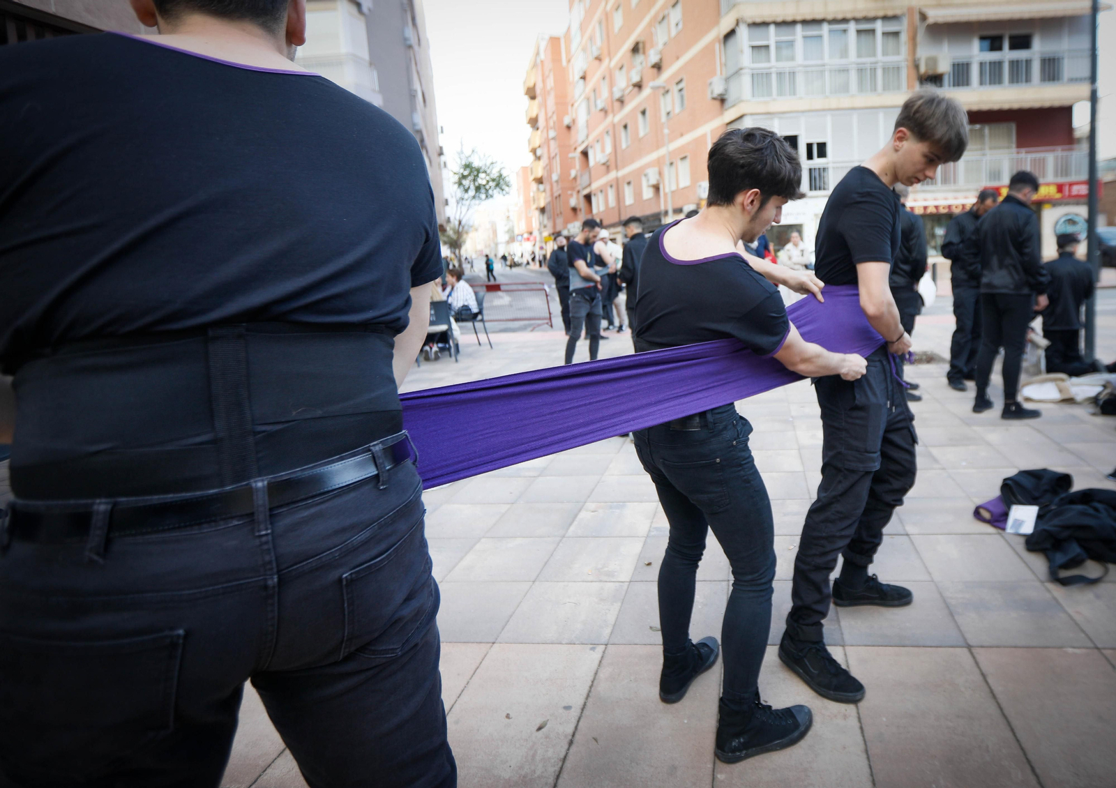 Procesión del Gran Poder de Almería, en imágenes