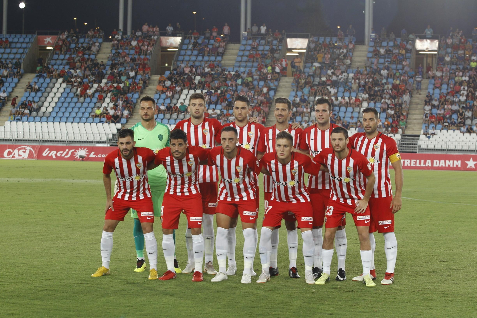 Las imágenes del Almería-Málaga