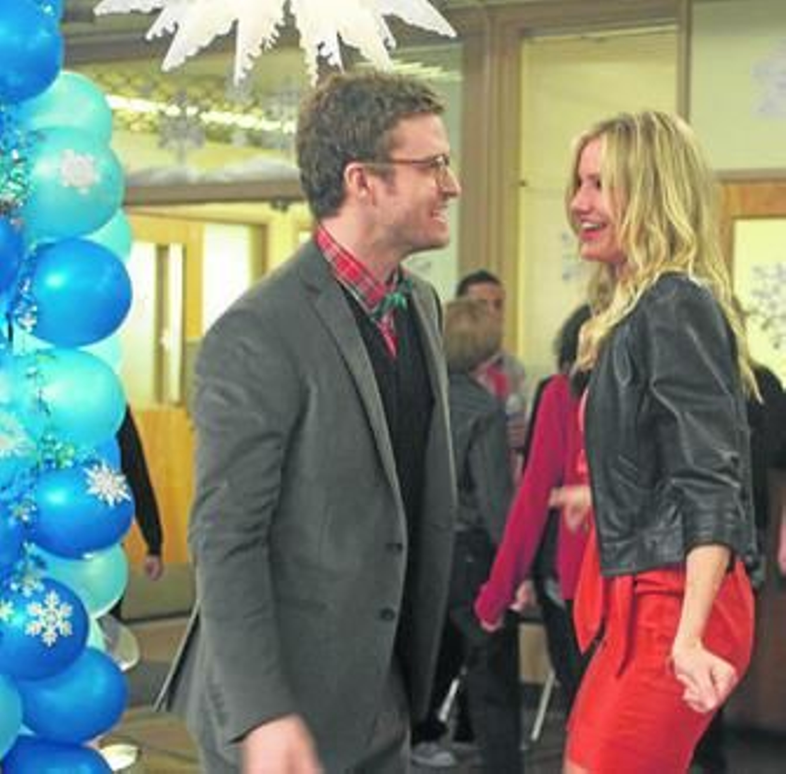 Justin Timberlake y Cameron Díaz, juntos  en 'Bad Teacher'.