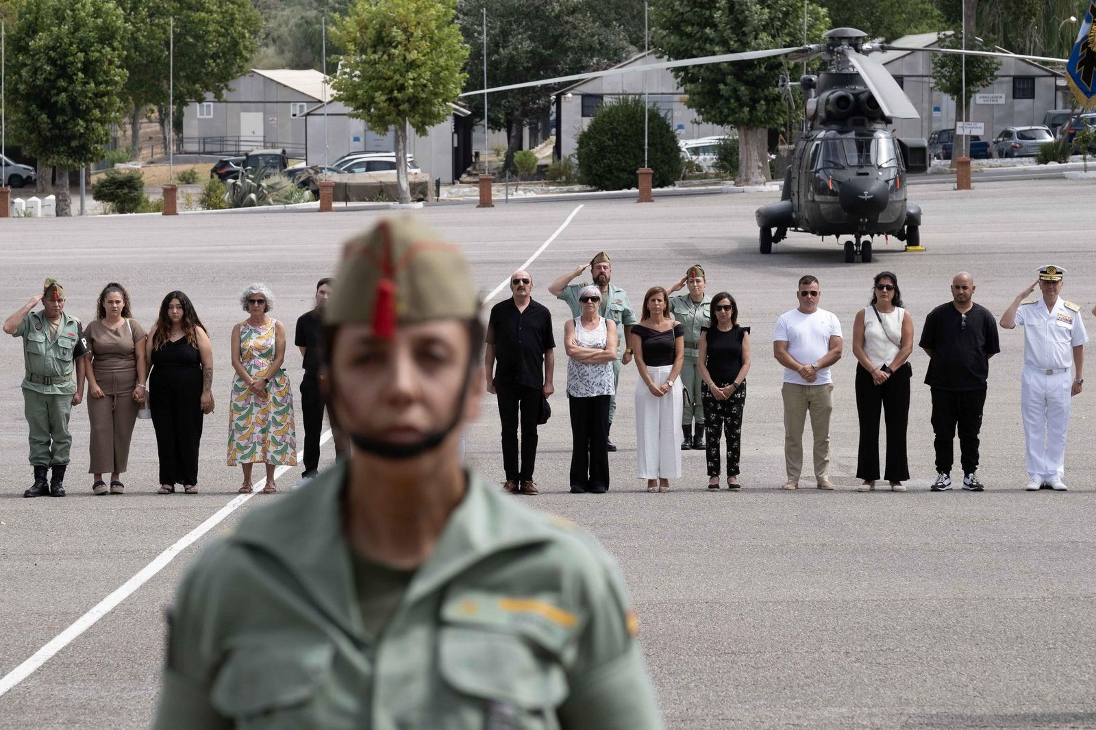 Condecoración del Tercio Alejandro Farnesio 4º de la Legión, en imágenes