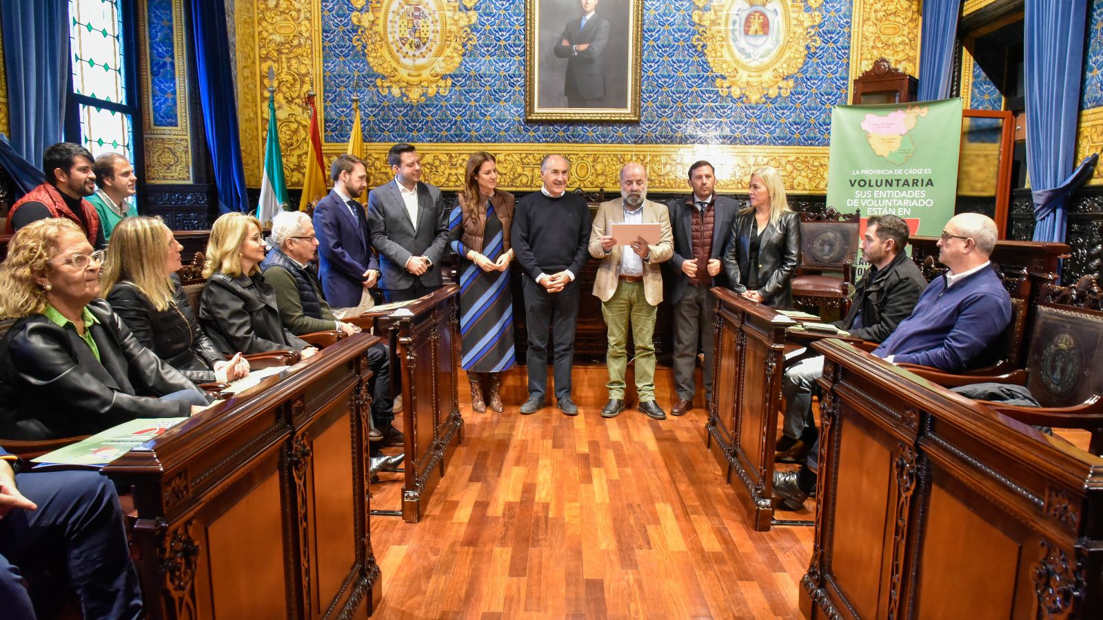 El Salón de Plenos acoge la conmemoración del Día Internacional del Voluntariado.