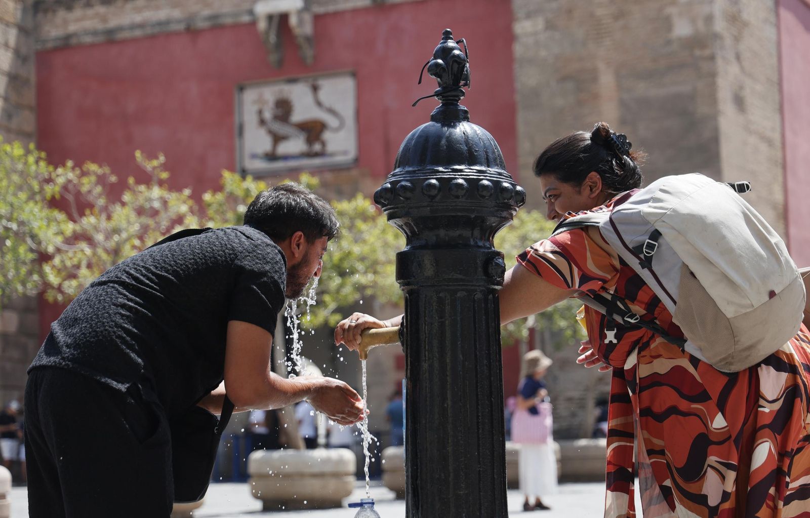 Otro día de calor en Sevilla