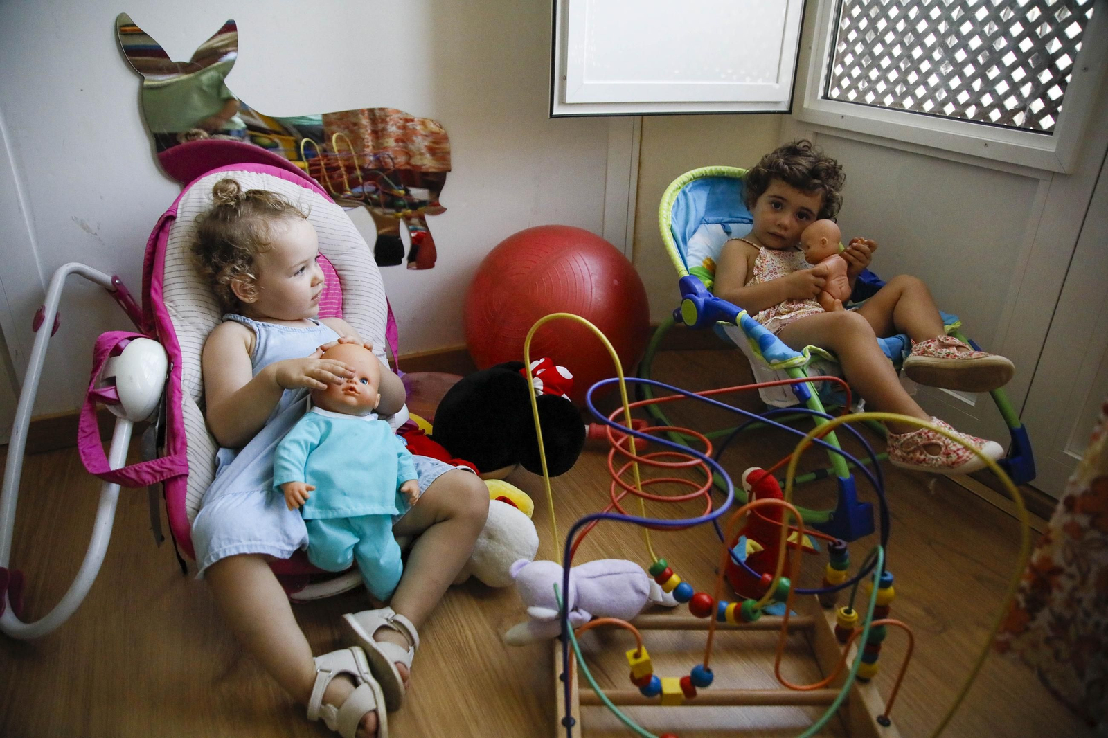 Las imágenes del regreso a las aulas de los más pequeños de Almería