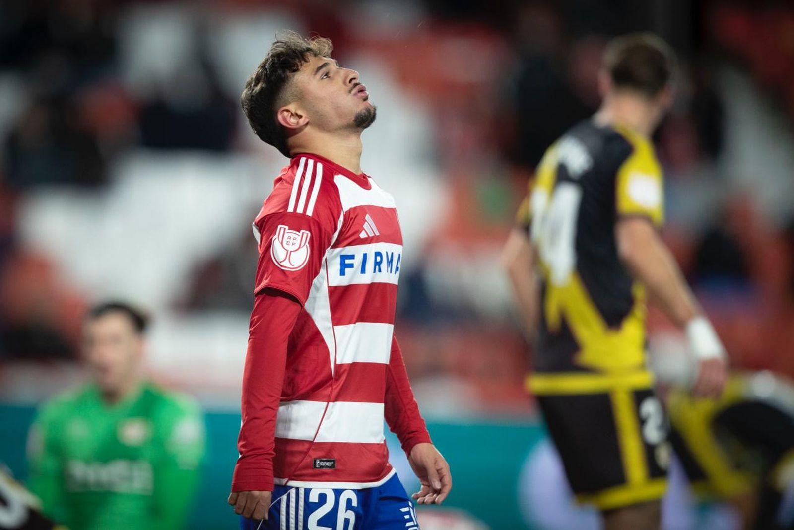 Rodelas lamentándose de una ocasión fallada.