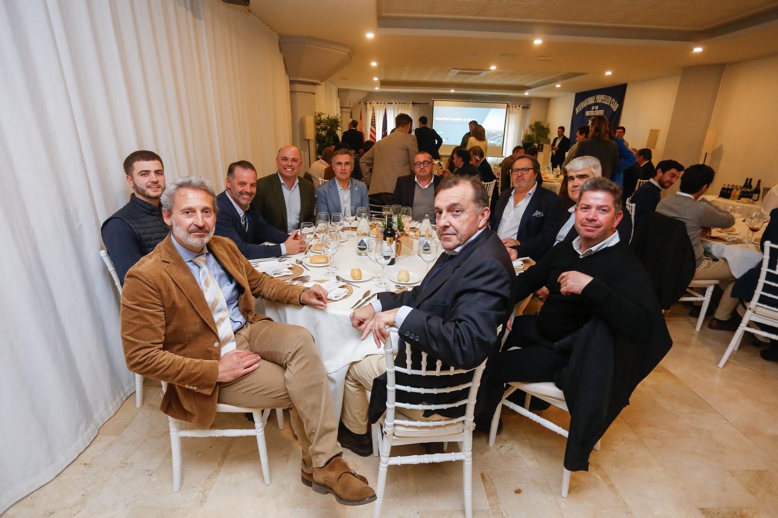 Las fotos del almuerzo coloquio del Propeller Club de Algeciras con Óscar Pernía