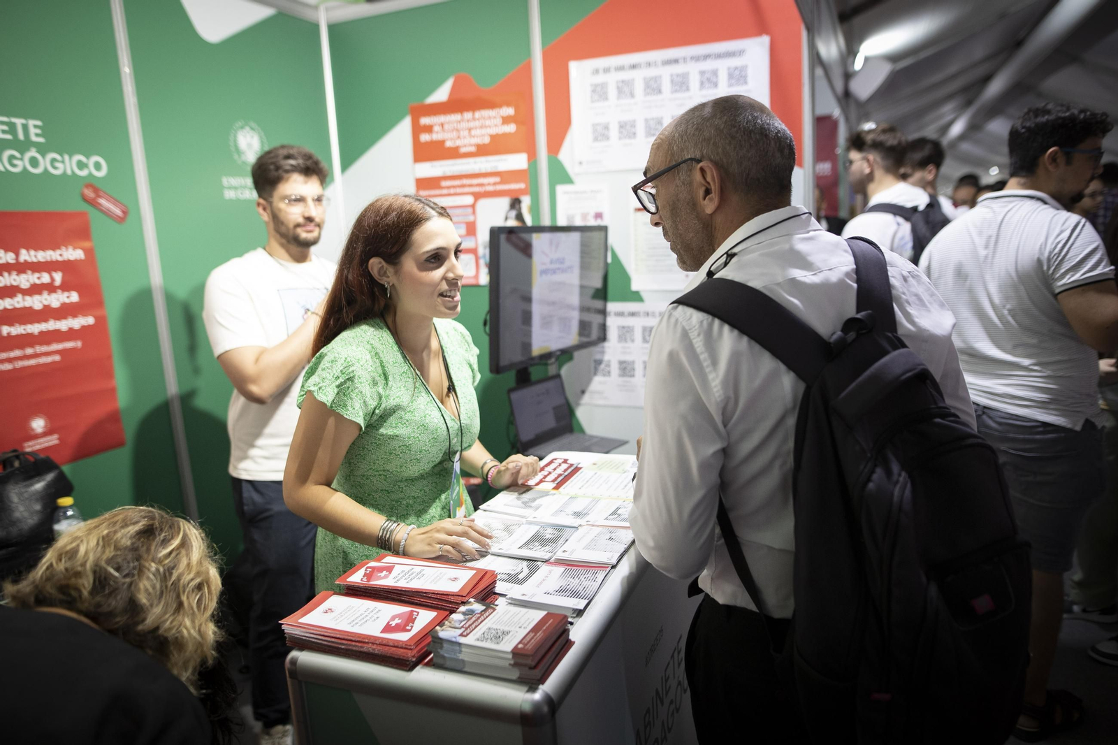 La primera Jornada de Recepción de Estudiantes de la Universidad de Granada, en imágenes
