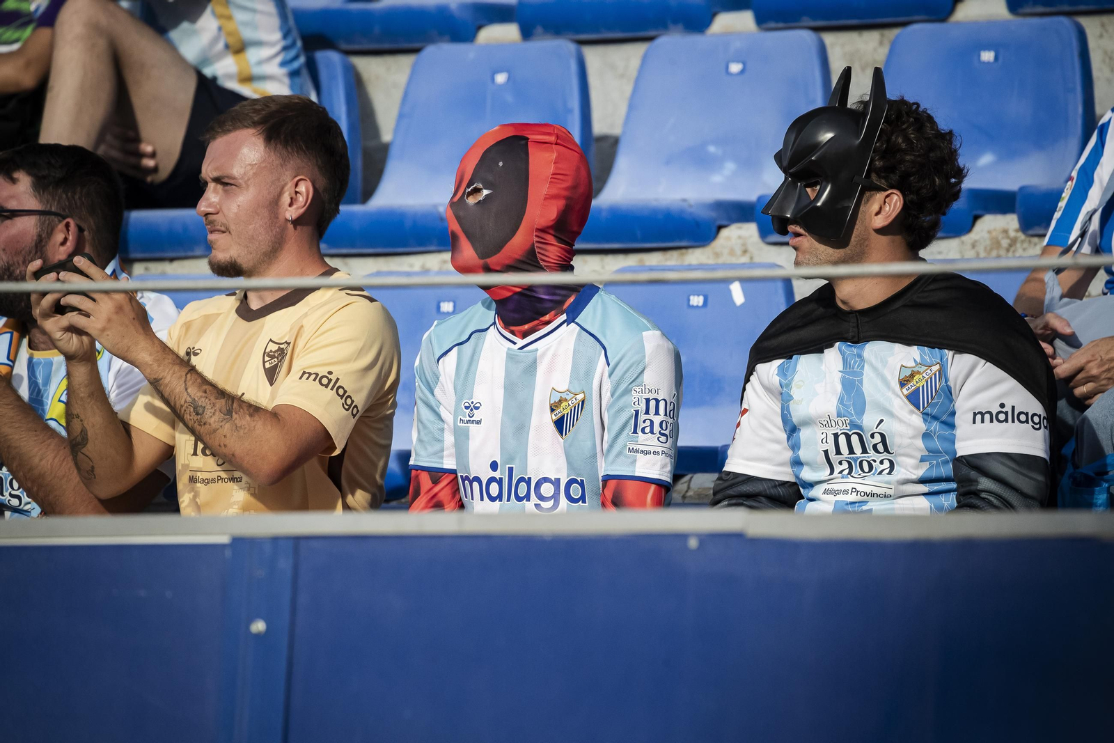 Las fotos del Huesca-Málaga CF