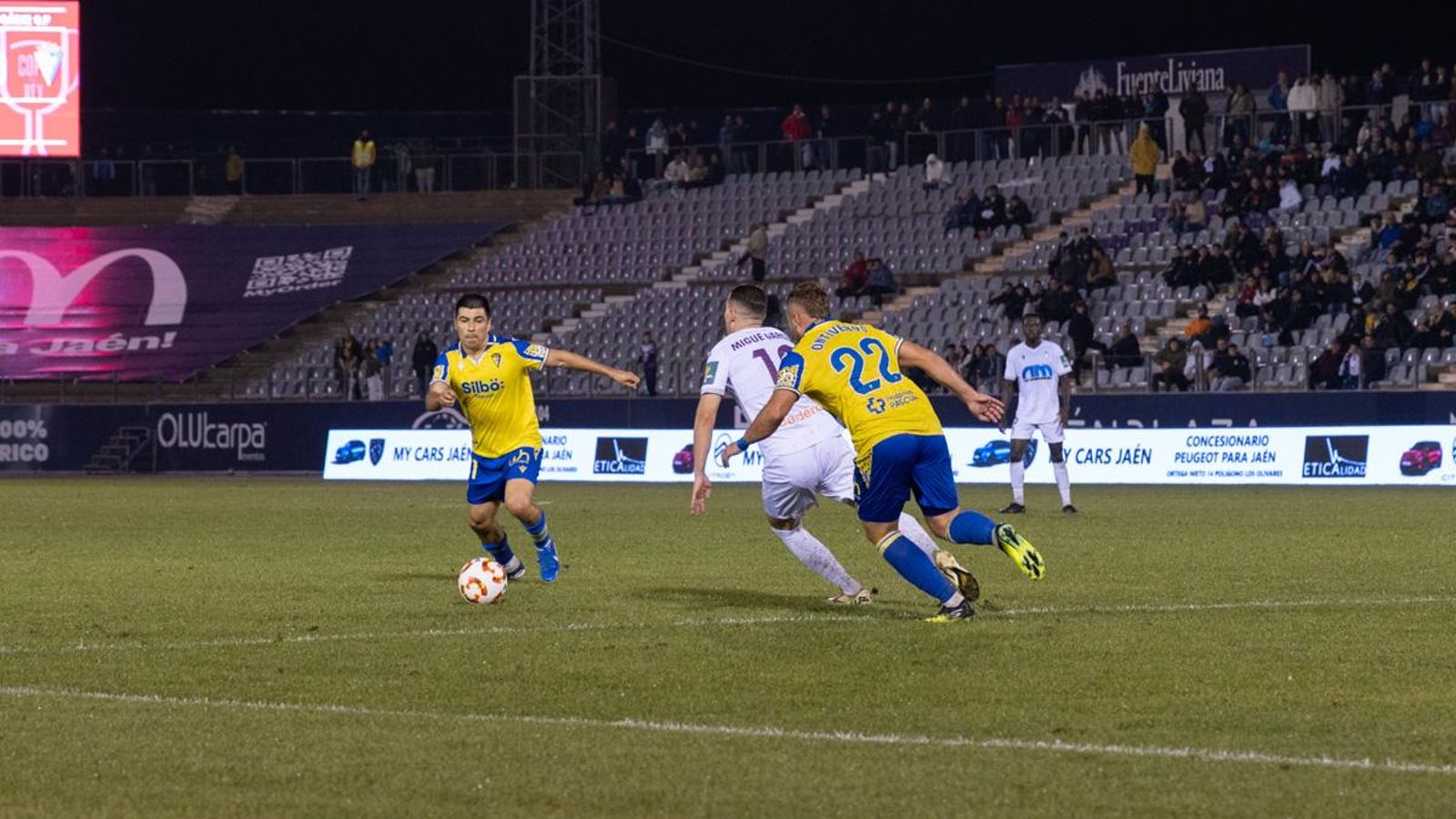 Copa del rey, Real Jaén CF S.A.D - Cádiz CF S.A.D