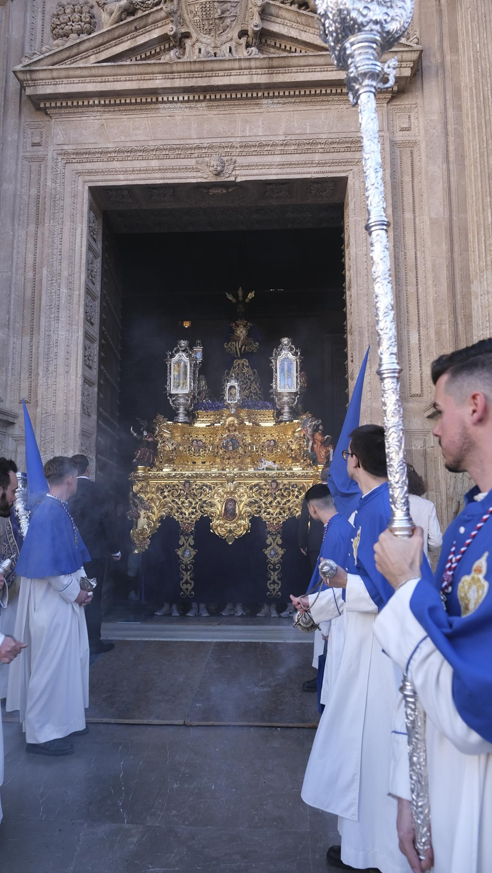 La procesión de Prendimiento en Almería, en imágenes