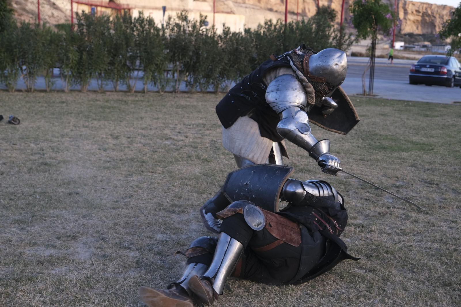 Fotogalería de los combates medievales en Almería
