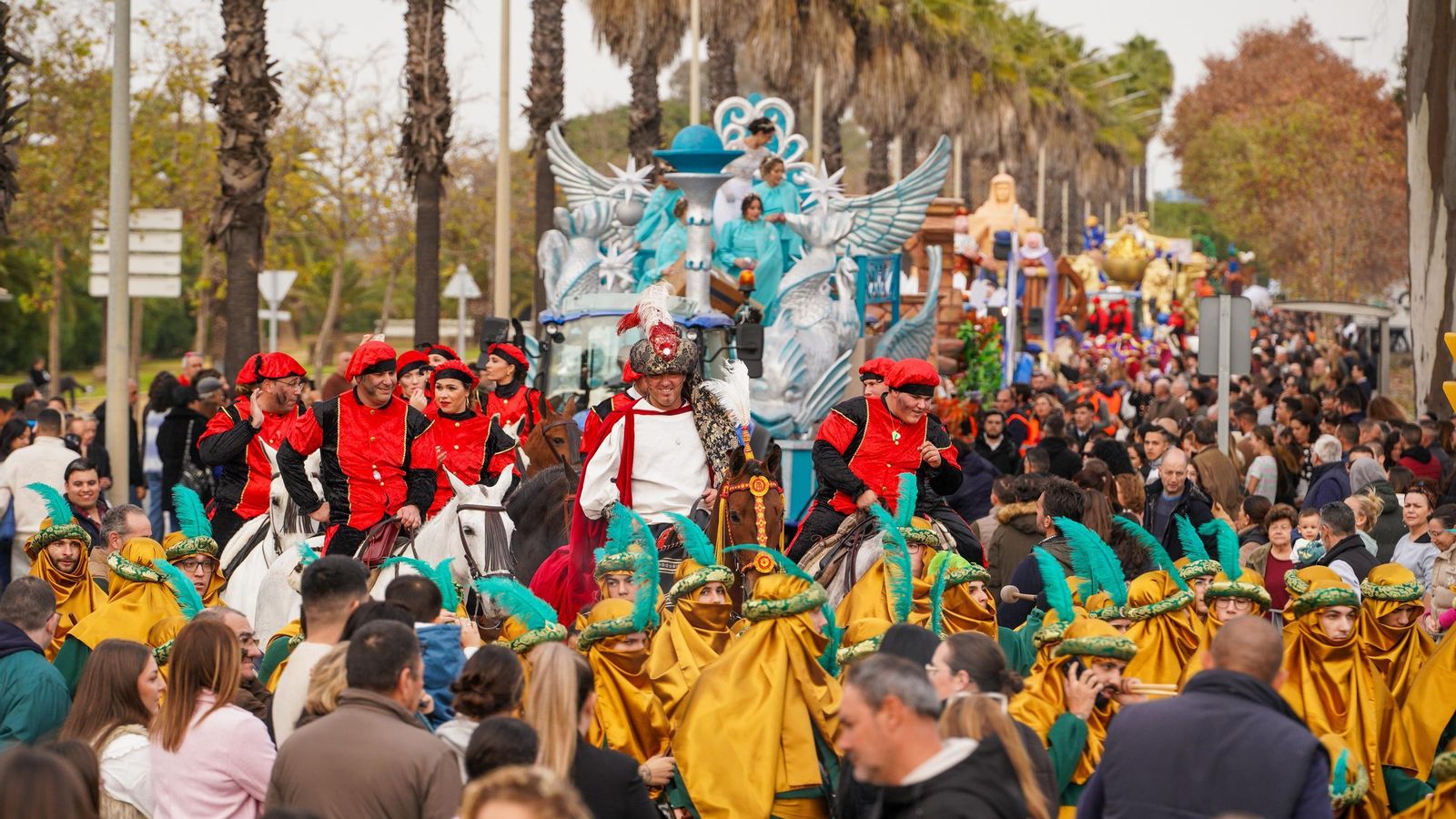 Cabalgata de los Reyes Magos de Huelva.