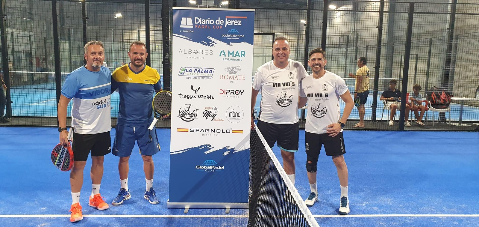 Imágenes de la entrega de trofeos de la X Diario de Jerez Pádel Cup