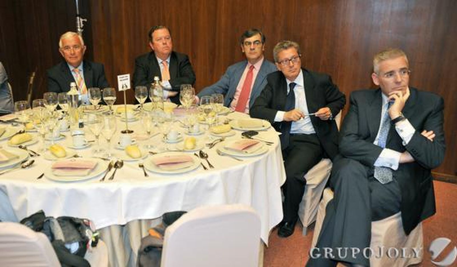 José Manuel Castro, Alfonso Beca, Joaquín Aguirre, Manuel Bellido y José Manuel García-Quilez. 

Foto: Victoria Hidalgo / Juan Carlos Vazquez