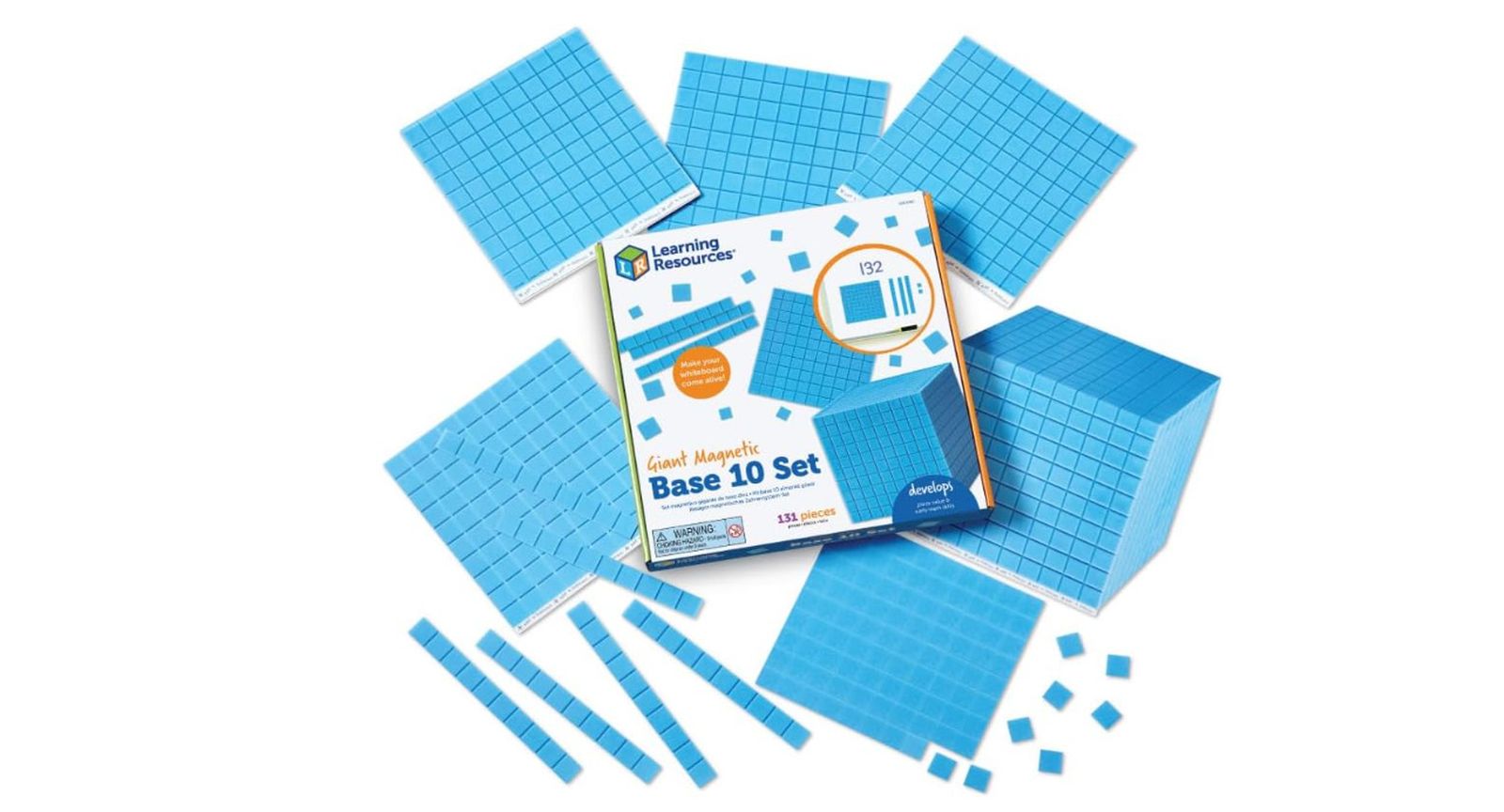 Learning Resources base de piezas magnéticas