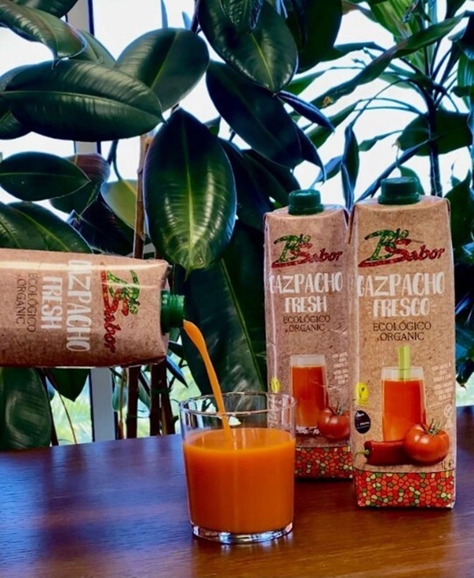 Gazpacho ecológico de Biosabor.