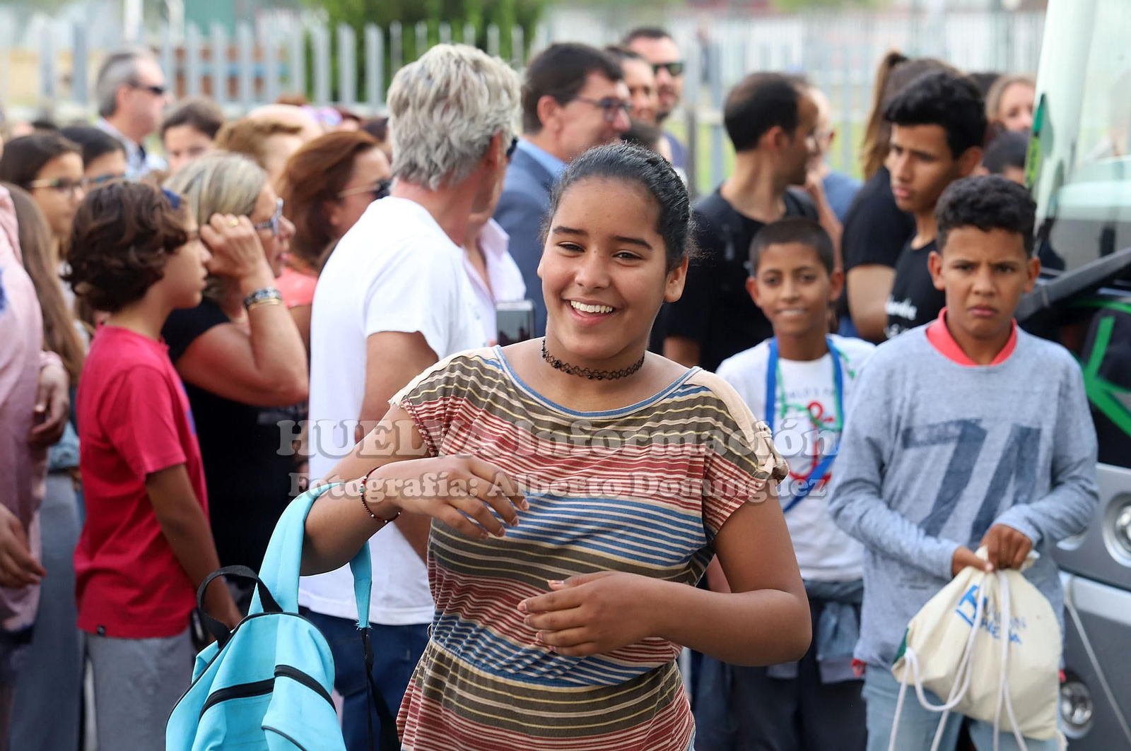 Imágenes de la llegada de los niños saharauis